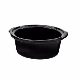 KALORIK 6.5 Qt. Stainless Steel Slow Cooker with Removable Stoneware and Glass Lid thumbnail 4