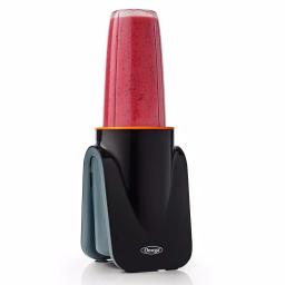 Omega Deluxe MeGo 1000W Personal Blender, 32 oz. Black Single Speed Nutritious Smoothie Maker thumbnail 5