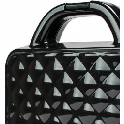Brentwood Appliances Couture Purse Nonstick Dual Waffle Maker, Black thumbnail 2