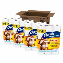 Charmin Essentials Strong 1-Ply Toilet Paper, 48 Giant Rolls thumbnail 1