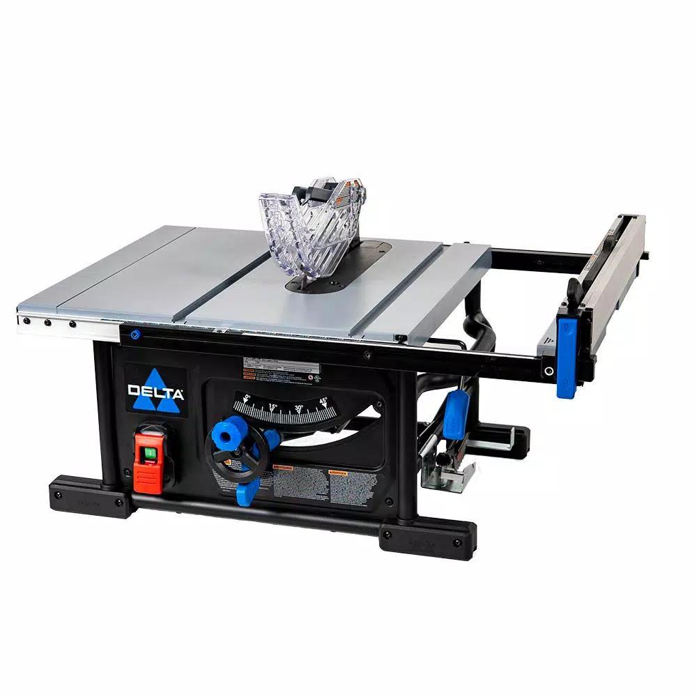 Delta 36-6013 10 in. Portable Contractor Table Saw, 15 Amp