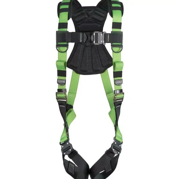 WERNER UpGear H513002 Easy-Wear Safety Harness - Green, One Size