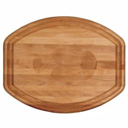 Catskill Craftsmen Hardwood Turkey Carving Board with Juice Groove and Serving Wedge thumbnail 1