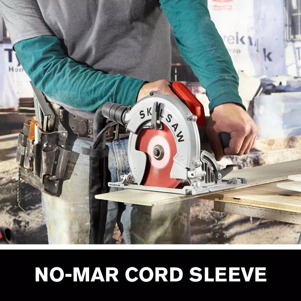 SKILSAW 7-1/4 in. 15 Amp Sidewinder Corded Circular Saw for Fiber Cement with Diablo Blade