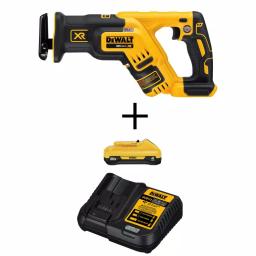 DEWALT 20V MAX XR Brushless Compact Reciprocating Saw Kit with 4.0Ah Battery and Charger thumbnail 1