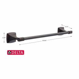 Delta Portwood 18 in. Single Towel Bar, Venetian Bronze thumbnail 8