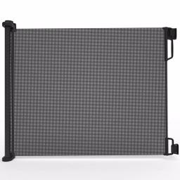 Perma Child Safety Extra Wide Outdoor Retractable Gate, 33 in. H x 71 in. W, Black thumbnail 1