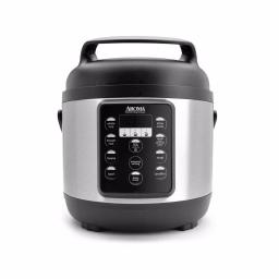 Aroma Professional 3.5 Qt. Stainless Steel Electric Pressure Cooker & Multicooker thumbnail 1