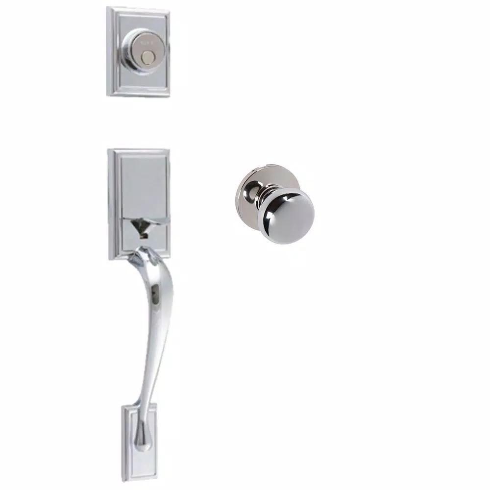 Delaney Kellington Delaney Polished Chrome Single Dummy Entry Door Handleset