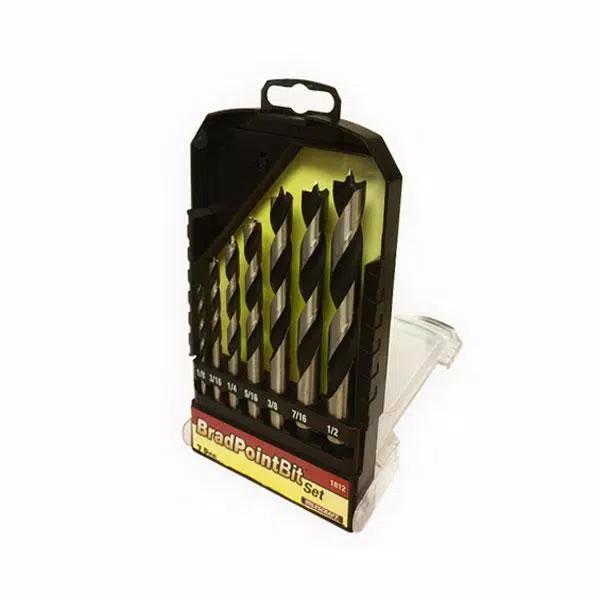 Milescraft Precise Drilling Bundle: DrillBlock Guide, Brad Point Bit Set, and Drill Stop Set