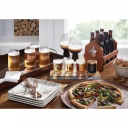 Cathy's Concepts Drink Local 16 oz. Craft Beer Can Glasses - Set of 4 Hand-Blown Glassware thumbnail 9