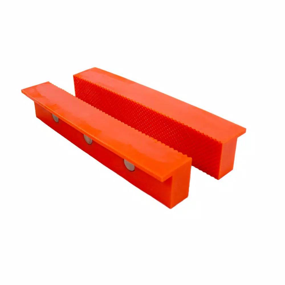Yost 6 in. Universal Magnetic Jaw Covers for Vises and Clamps