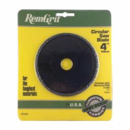 RemGrit 4 in. Carbide Grit Circular Saw Blade, 3/4 in. Arbor, Coarse Grit thumbnail 2