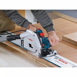 Bosch GKT13-225 6-1/2 in. 13 Amp Corded Track Saw Kit with 63 in. Aluminum Tracks and Carrying Bag thumbnail 6
