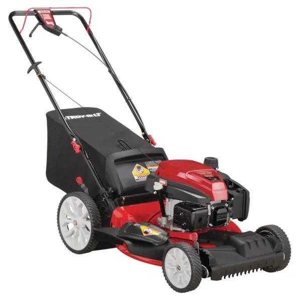 Troy-Bilt 21 in. 159 cc Gas Self-Propelled Walk Behind Lawn Mower with TriAction Cutting System