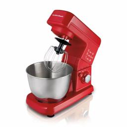 Hamilton Beach 3.5 Qt. 6-Speed Planetary Stand Mixer, Red thumbnail 5