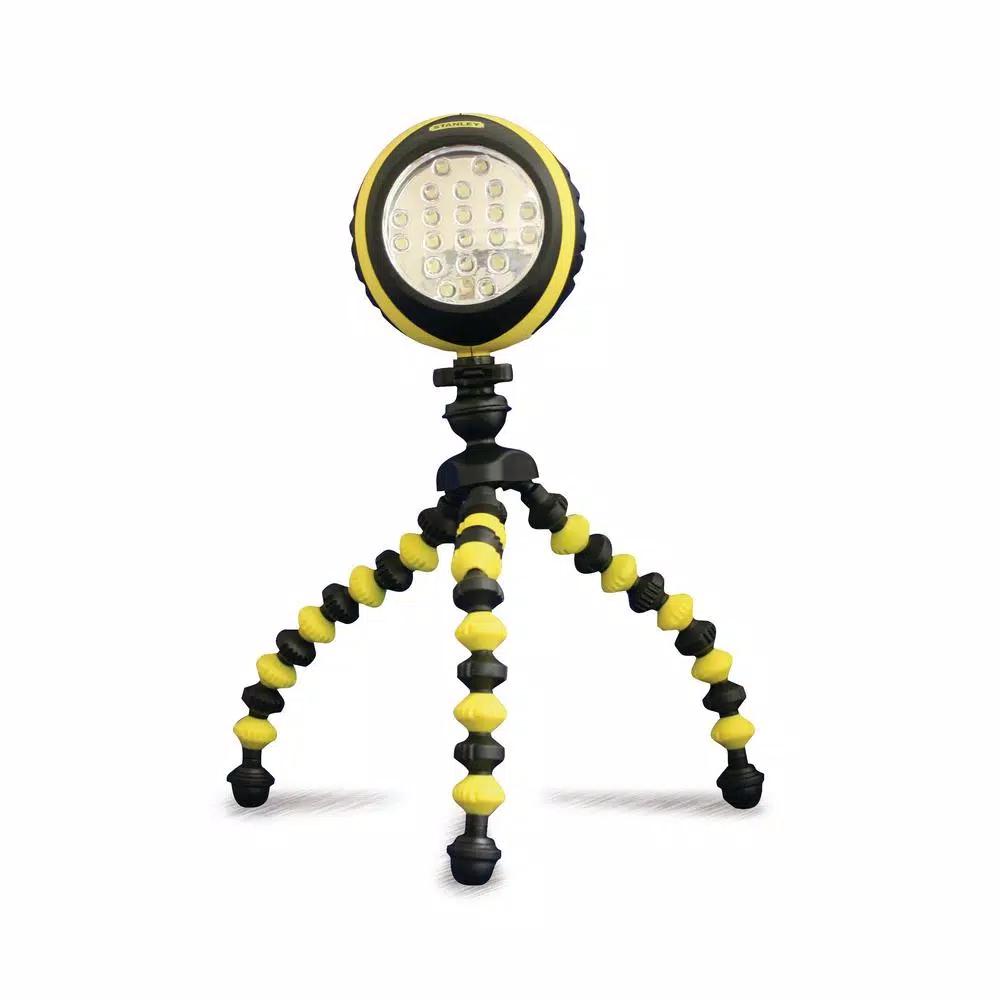 Stanley SB01AL SquidBrite LED Worklight, 20 Ultra-Bright LEDs, 13-Hour Runtime