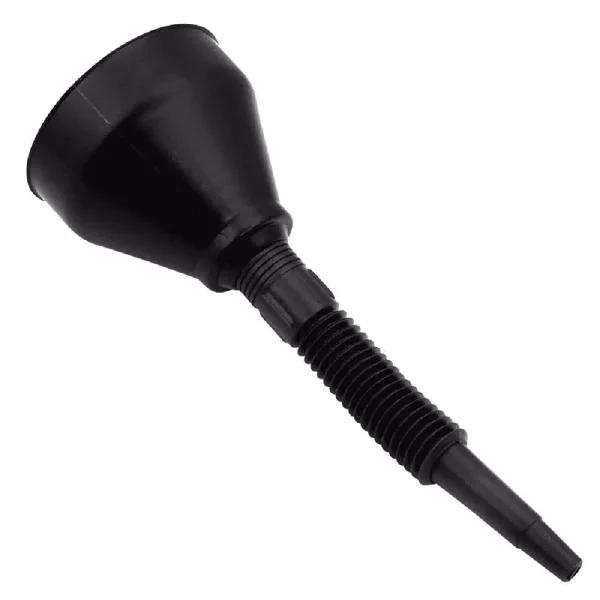 Stark 14.5 in. Multi-Purpose Funnel with 10 in. Flexible Spout Extension and Mesh Strainer