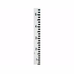 AdirPro 5 ft. Fiberglass Stream Gauge, 10ths/Feet Water Depth Measuring Tool thumbnail 1