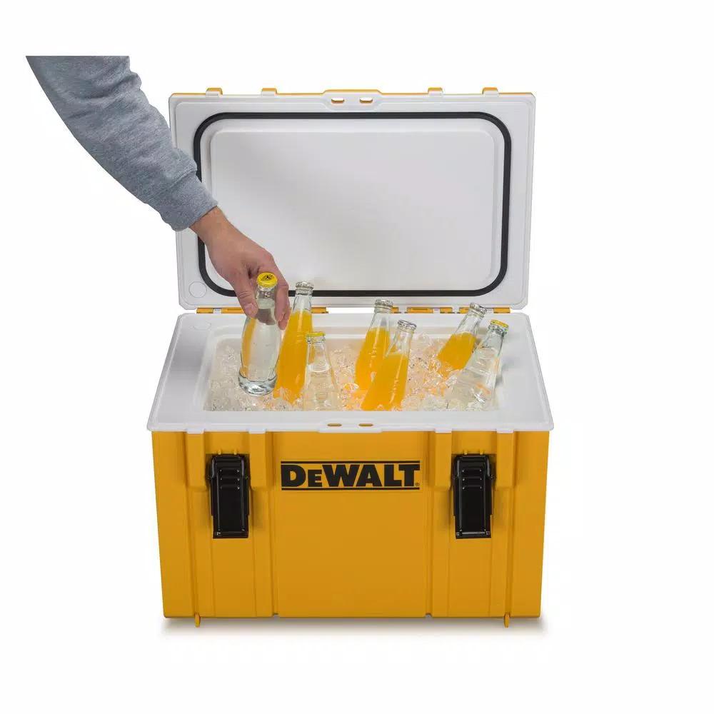 DEWALT TOUGHSYSTEM Portable Radio & Digital Music Player with Tool Box Cooler Bundle
