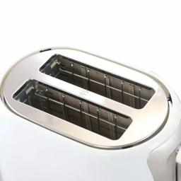 Better Chef 2-Slice White Wide Slot Toaster with Cool-Touch Exterior thumbnail 3