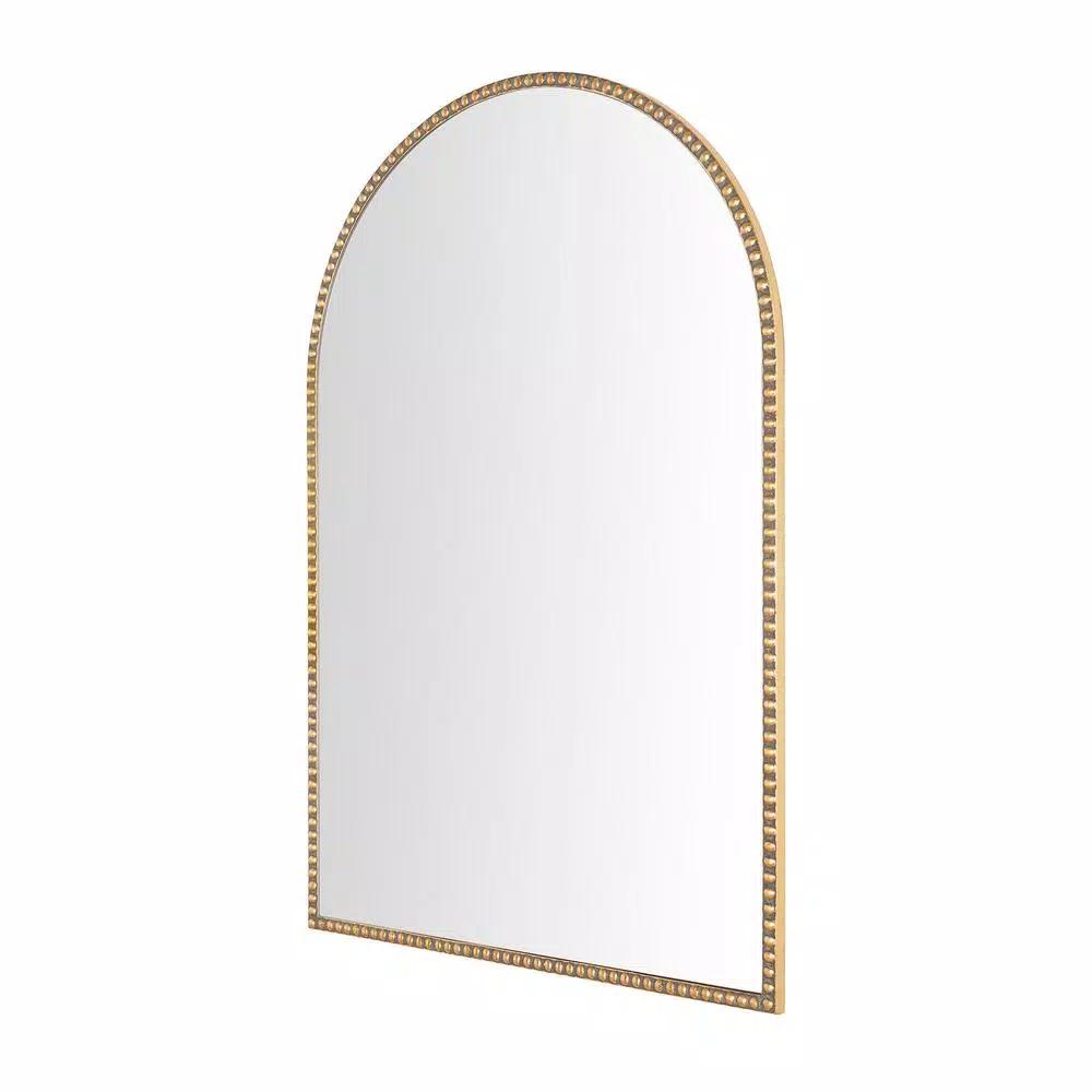 Home Decorators Collection Medium Arched Gold Antiqued Classic Accent Mirror