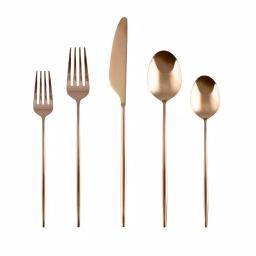 Cambridge Silversmiths Gaze Copper Mirror 20-Piece Flatware Set, Service for 4 thumbnail 1