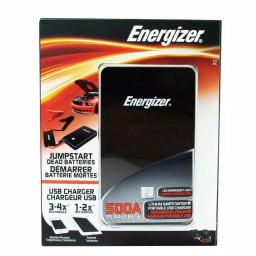Energizer 7500mAh Lithium Jump Starter and 2.4A Power Bank USB Charger, Pink thumbnail 2