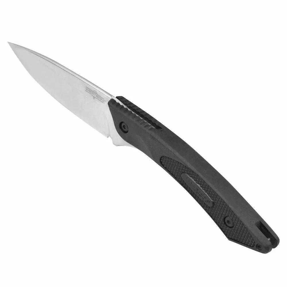 Western Coil 8 in. Fixed Blade Knife with 3.25 in. Titanium Bonded 420 Steel Drop Point Blade