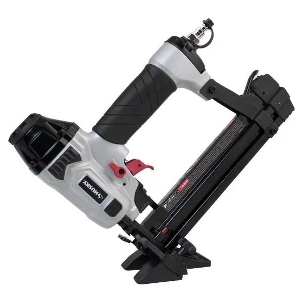Husky 4-in-1 18-Gauge Pneumatic Mini Flooring Nailer and Stapler