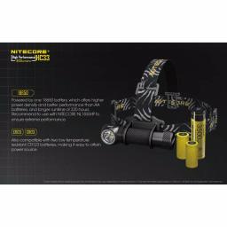 NITECORE HC33 1800 Lumen LED Headlamp Bundle with 2 Batteries and Dual USB Charger thumbnail 4