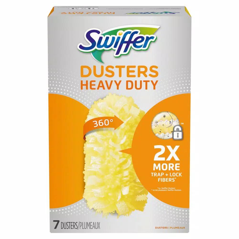 Swiffer Heavy Duty Dusters Unscented Disposable Refills, 7-Count