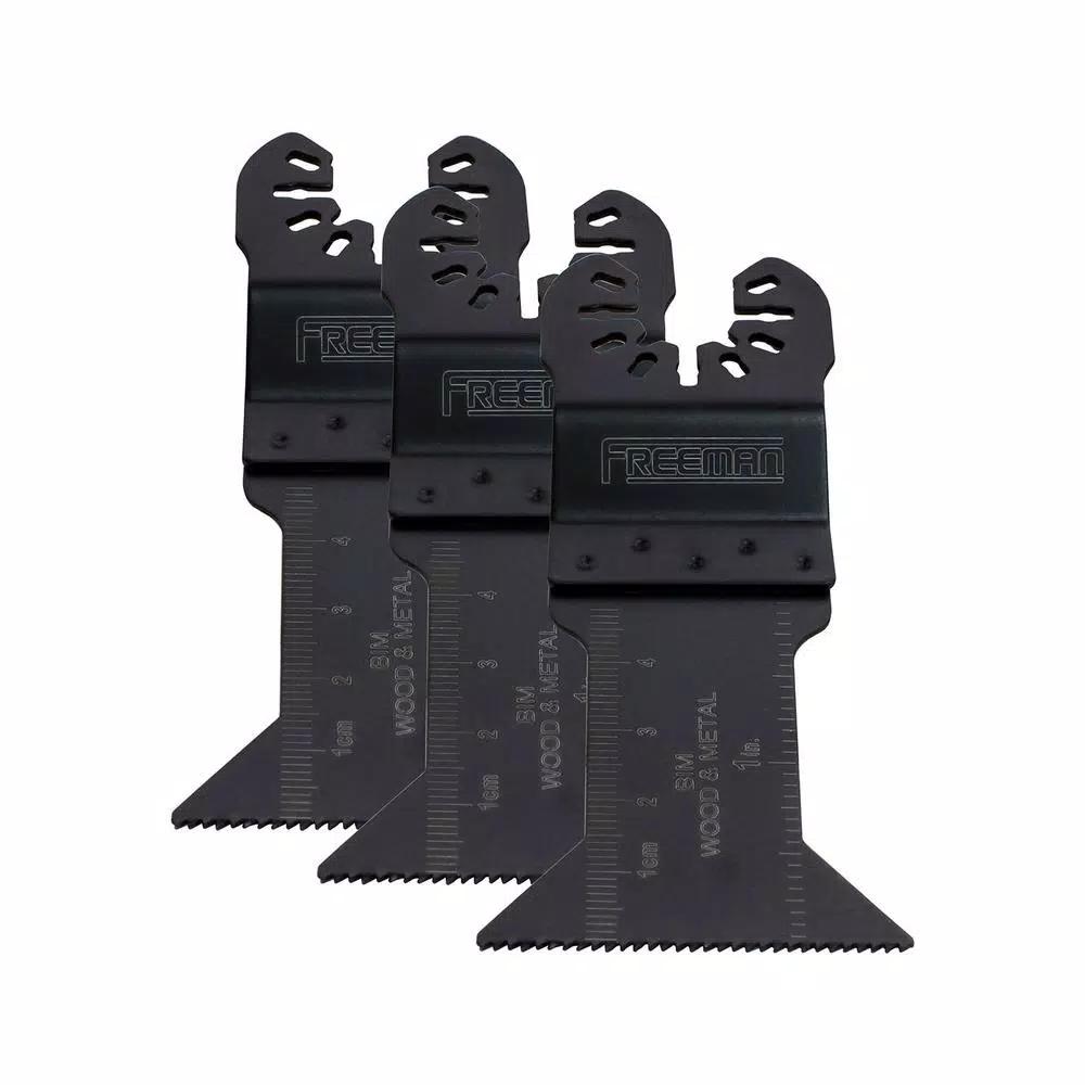 Freeman 55-Piece Impact Driver Bits and Oscillating Blades Kit with Zippered Case
