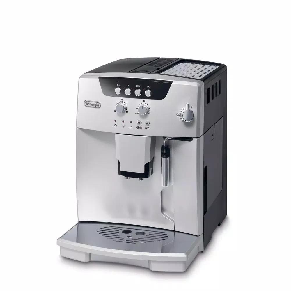 DeLonghi De'Longhi Magnifica Fully Automatic Espresso Machine with Manual Cappuccino Maker, Stainless Steel