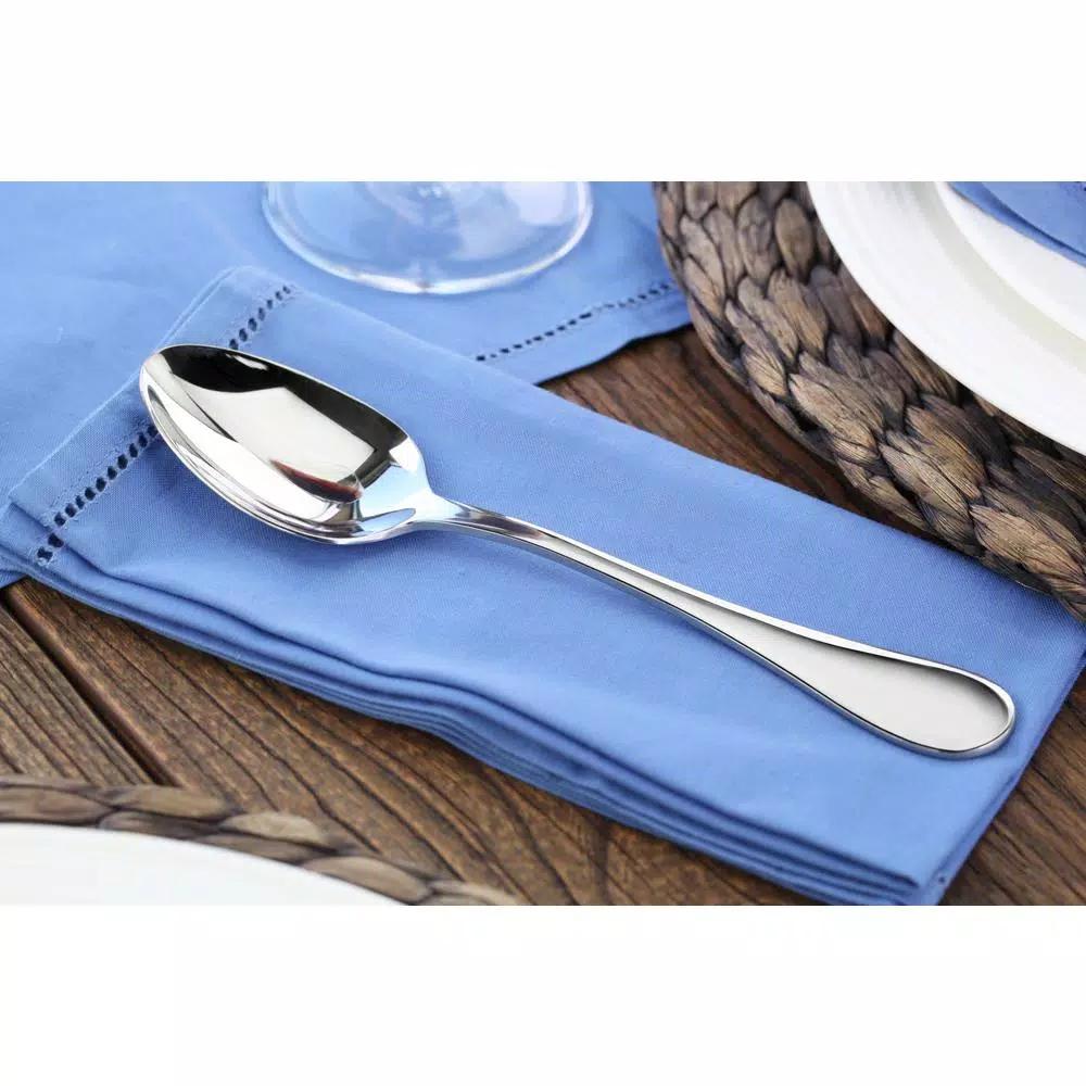 Artaste Rain 12-Piece 18/10 Stainless Steel Dinner Spoon Set