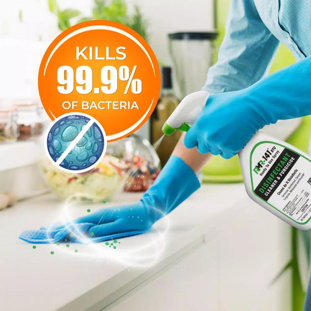 RMR BRANDS RMR-141 RTU Mold Killer and Disinfectant, 1 Gallon (4-Pack)
