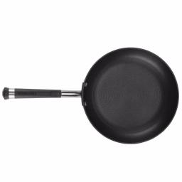 Circulon Contempo 11 in. Hard-Anodized Aluminum Nonstick Skillet with Lid, Black thumbnail 2
