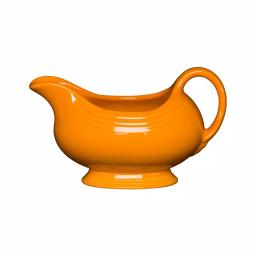 Fiesta Butterscotch Ceramic Gravy Boat, 18.5 oz. thumbnail 1