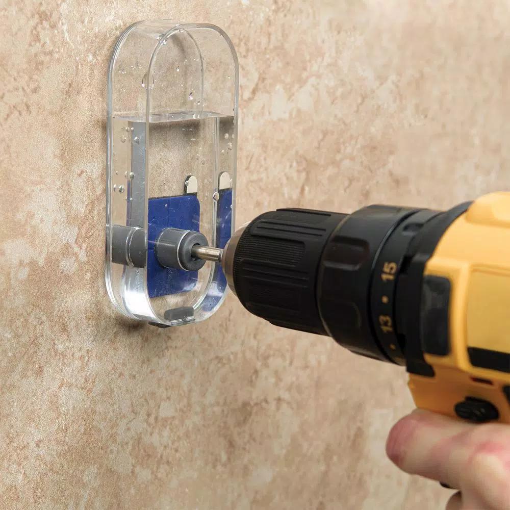 QEP 1/4 in. Diamond Hole Saw Kit with Water Delivery System