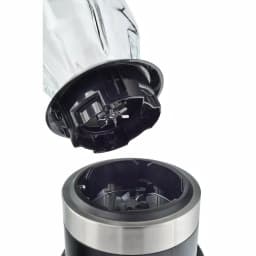Braun PureMix 1000W Countertop Blender with 56 oz. Thermal Resistant Glass Jug, 3-Speed, Black & Stainless Steel thumbnail 2
