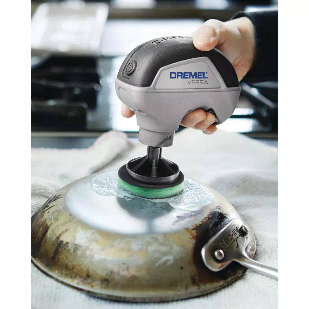 Dremel Versa Kitchen Scour Pads, 3-Pack Silica Abrasive Cleaning Set