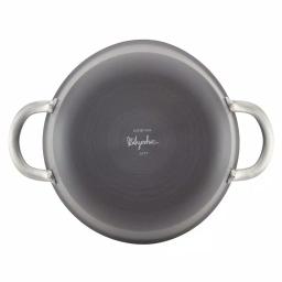 Ayesha Curry Ayesha Home Collection 4.5 Qt. Hard Anodized Aluminum Nonstick Saucepot with Glass Lid thumbnail 3