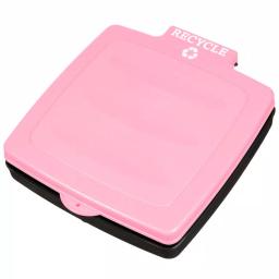 Wakeman Outdoors 13 Gal. Portable Pink Trash Bag Holder thumbnail 2
