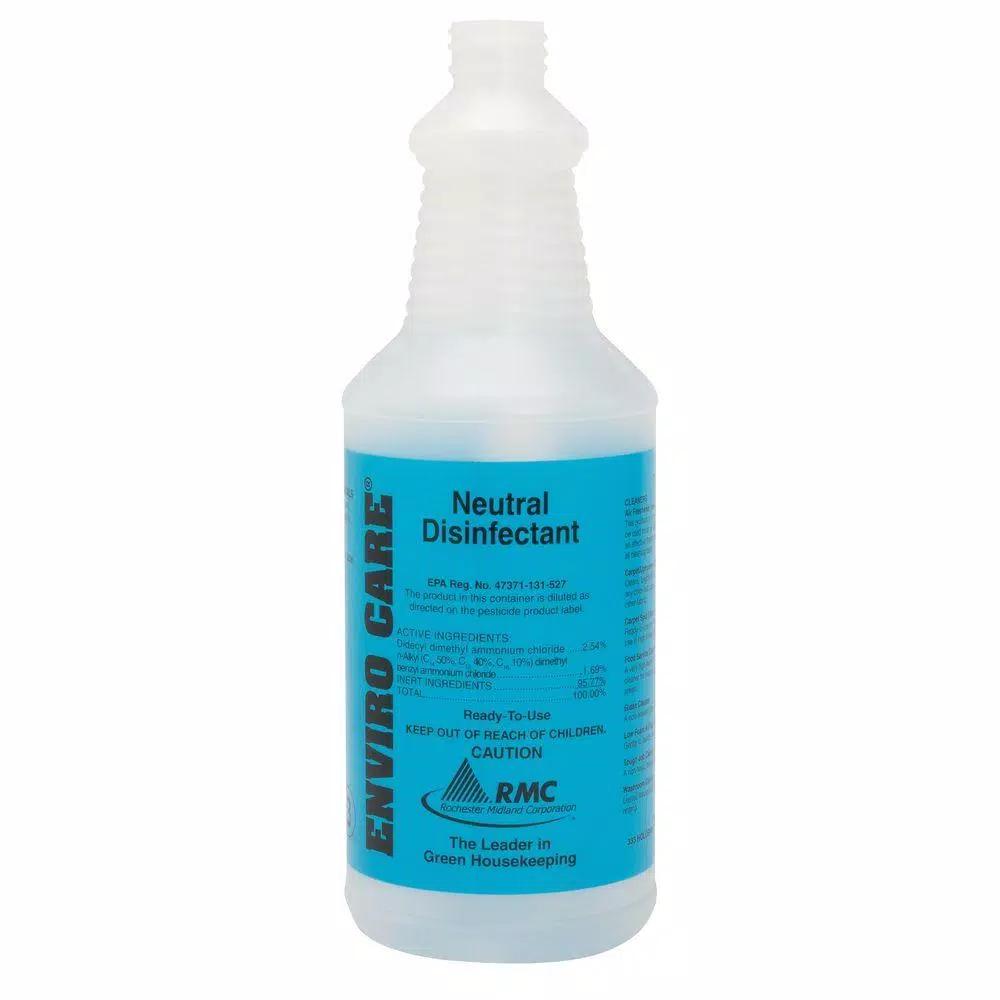 RMC 32 oz. Disinfectant Trigger-Spray Bottle with Silk-Screened Label