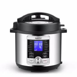 Geek Chef 6 Qt. Stainless Steel Electric Pressure Cooker, 17-in-1 Multi-Function Programmable Cooker thumbnail 1