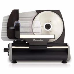 Continental Professional Series 7.5 in. Stainless Steel Meat Slicer with 180W Motor thumbnail 1
