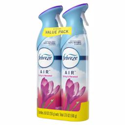 Febreze AIR Spring and Renewal Air Freshener Spray, 8.8 oz (2-Pack) thumbnail 3
