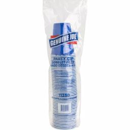 Genuine Joe 16 oz. Blue Plastic Party Cups, 50 Count Case thumbnail 2