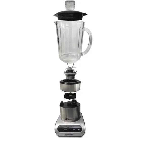 Koblenz Kitchen Magic Collection LKM-9510 RVI Professional 1000W Blender, 59 oz. Glass Jar, Silver