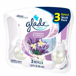 Glade PlugIns Scented Oil Air Freshener Refills, Lavender and Vanilla, 3-Pack thumbnail 5